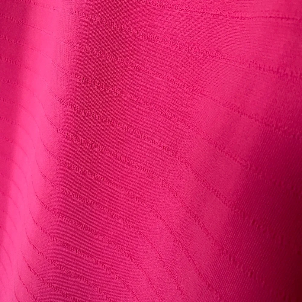 Guess V-Neck Mini Dress - Raspberry - Picture 4 of 7